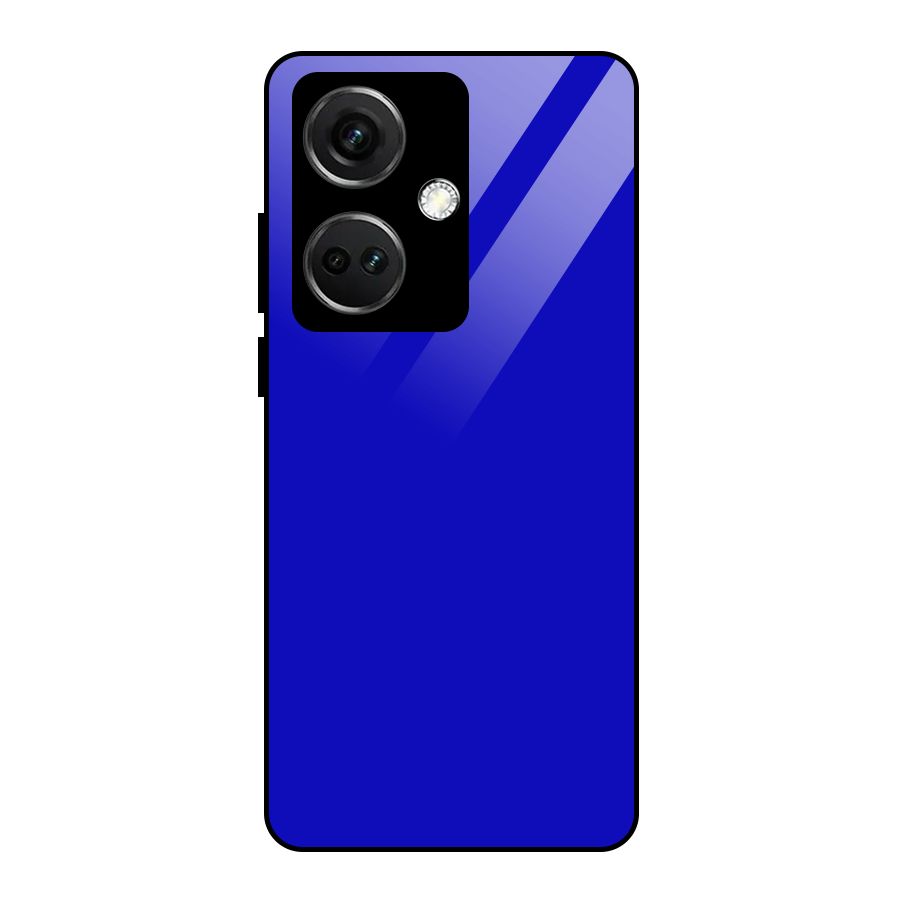 Cobalt Blue Glass Back Case for OnePlus Nord CE 3 5G
