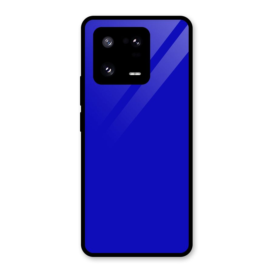 Cobalt Blue Glass Back Case for Xiaomi 13 Pro