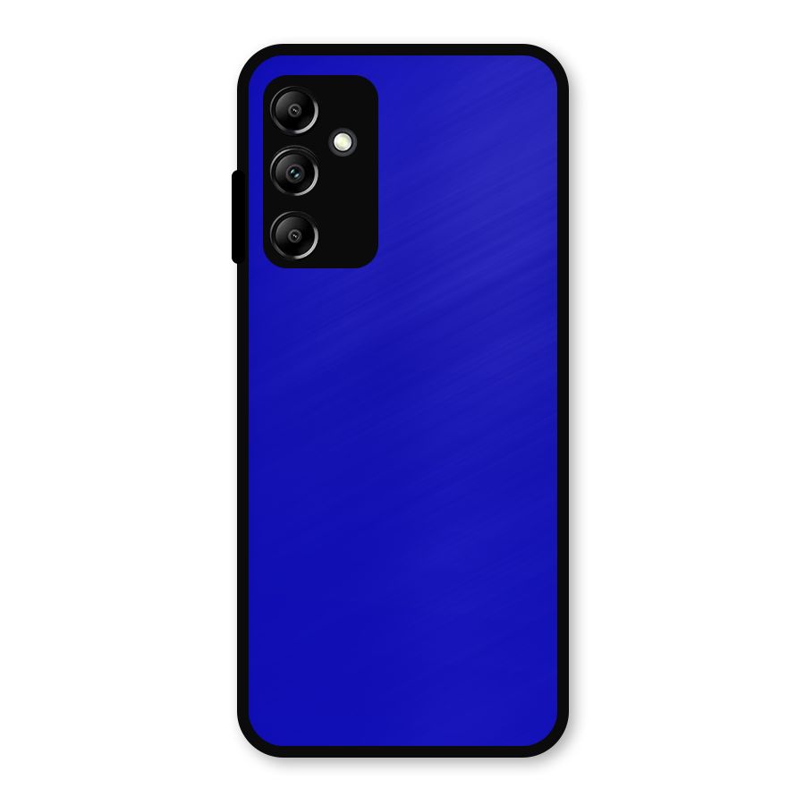 Cobalt Blue Metal Back Case for Galaxy A14 5G