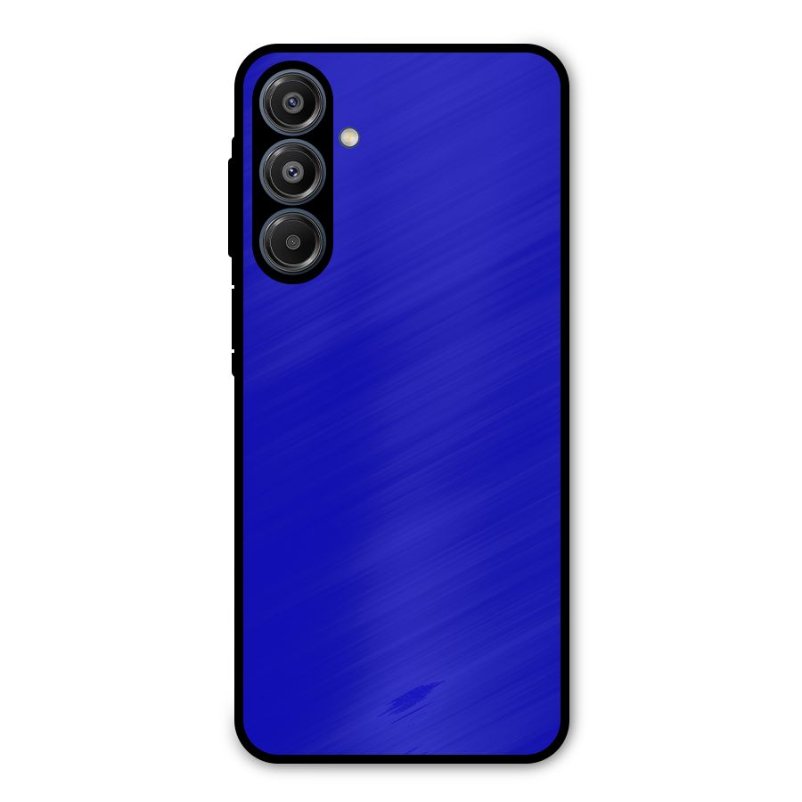 Cobalt Blue Metal Back Case for Galaxy A16 5G