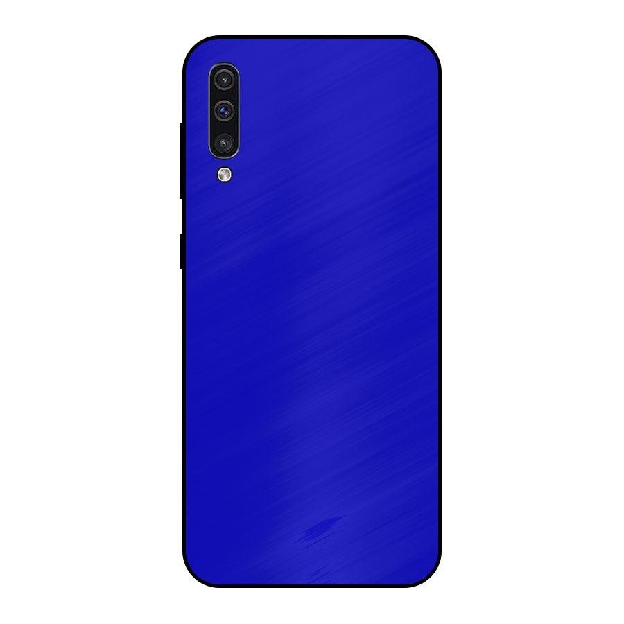 Cobalt Blue Metal Back Case for Galaxy A30s