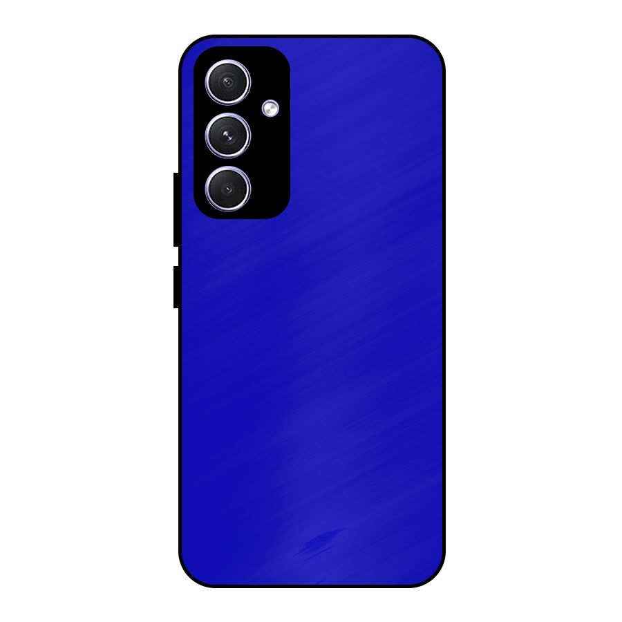 Cobalt Blue Metal Back Case for Galaxy A54
