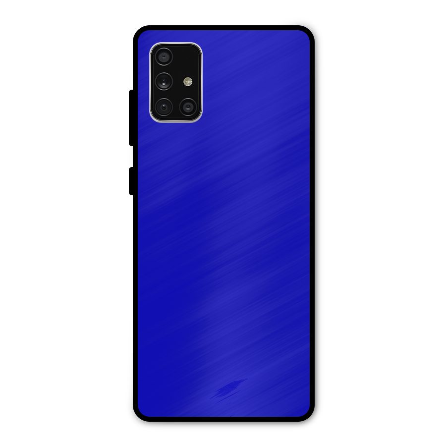 Cobalt Blue Metal Back Case for Galaxy A71