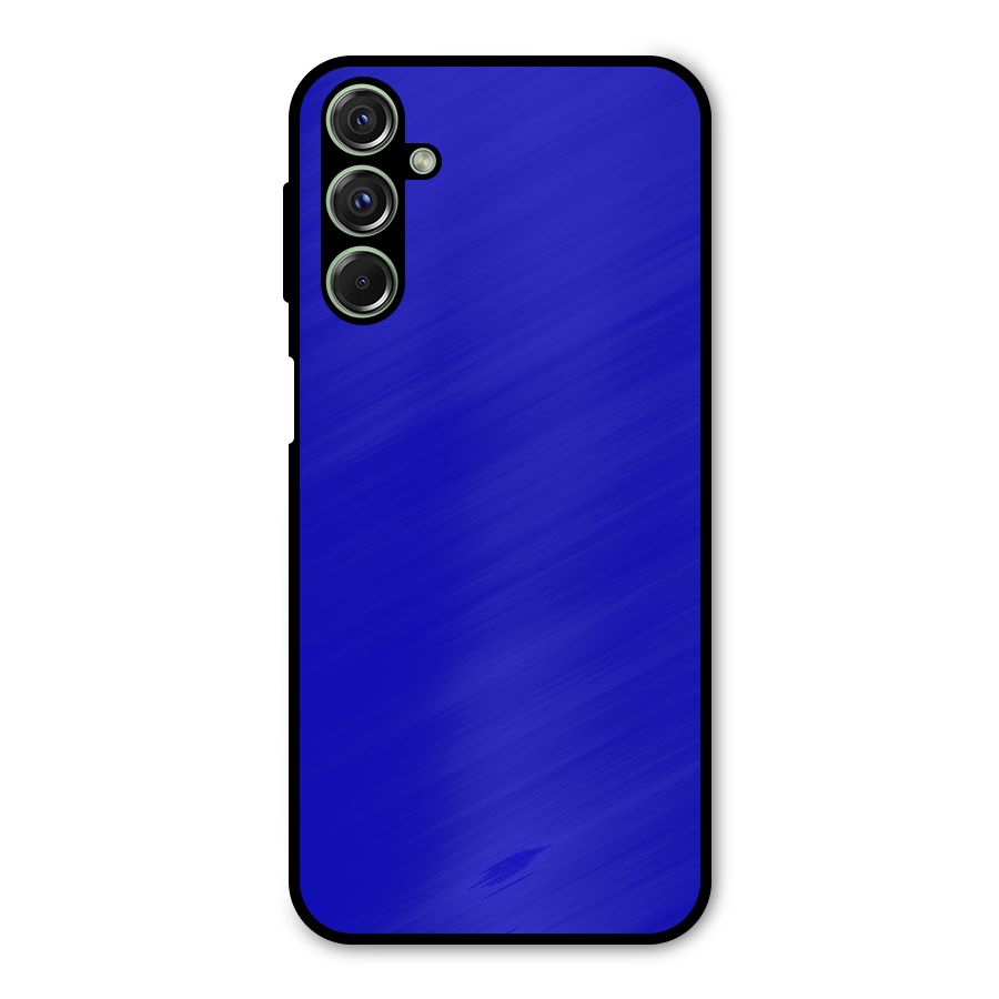 Cobalt Blue Metal Back Case for Galaxy F34