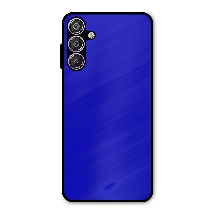 Cobalt Blue Metal Back Case for Galaxy M15