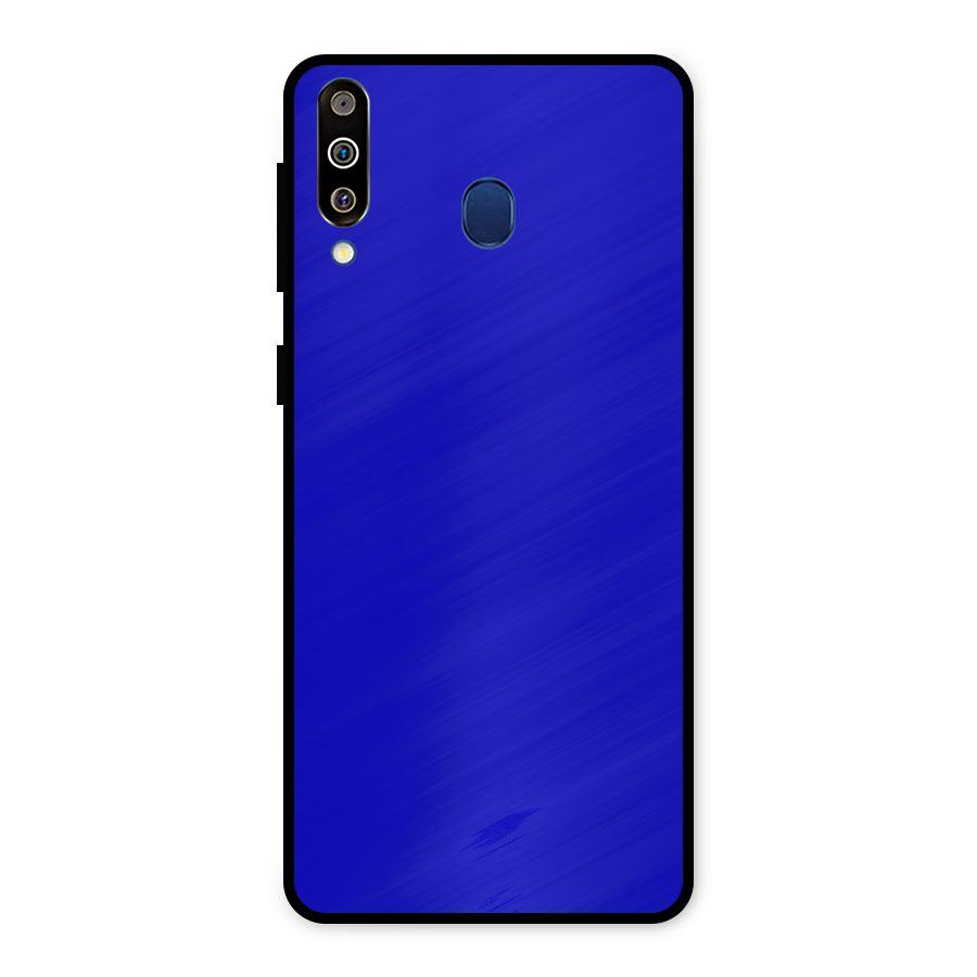 Cobalt Blue Metal Back Case for Galaxy M30