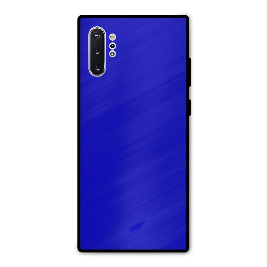 Cobalt Blue Metal Back Case for Galaxy Note 10 Plus