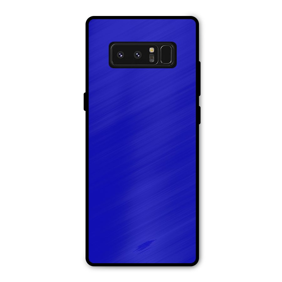 Cobalt Blue Metal Back Case for Galaxy Note 8