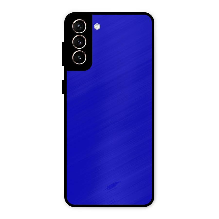 Cobalt Blue Metal Back Case for Galaxy S21 Plus
