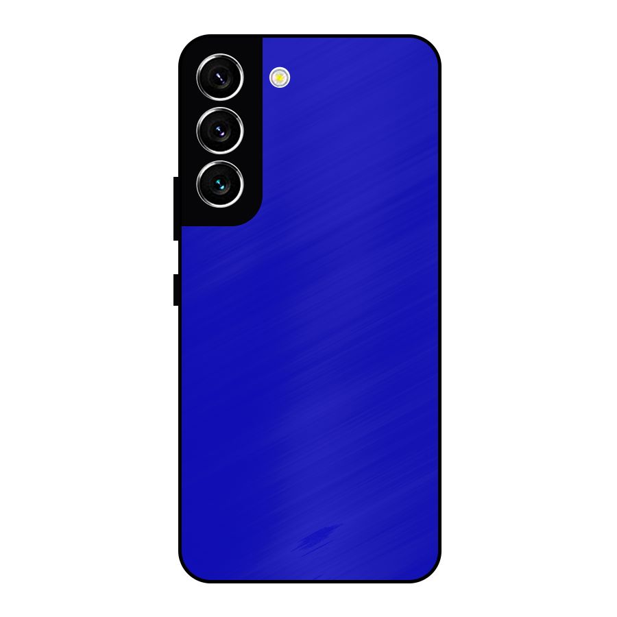 Cobalt Blue Metal Back Case for Galaxy S22 5G