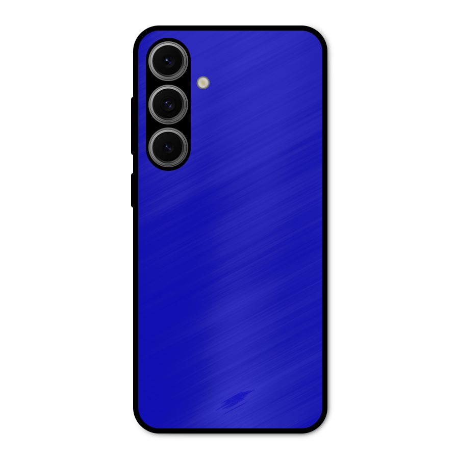 Cobalt Blue Metal Back Case for Galaxy S24 FE