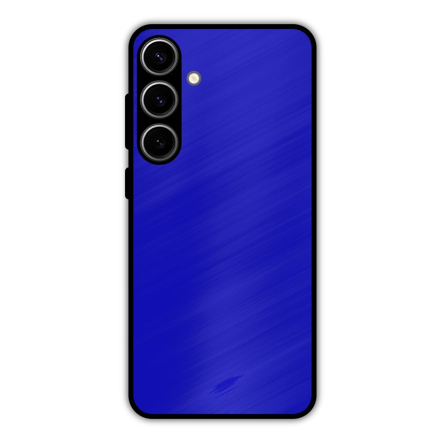 Cobalt Blue Metal Back Case for Galaxy S24 Plus