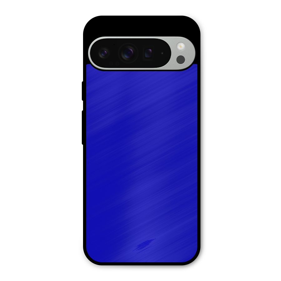 Cobalt Blue Metal Back Case for Google Pixel 9 Pro XL
