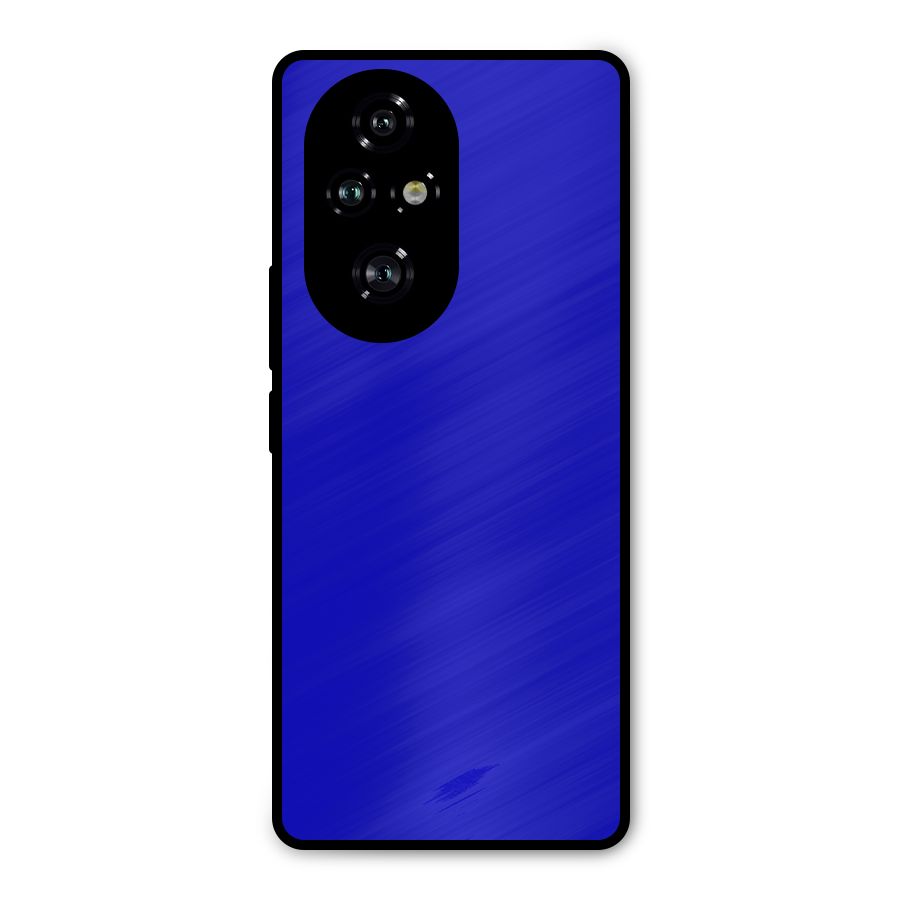 Cobalt Blue Metal Back Case for Honor 200 Pro