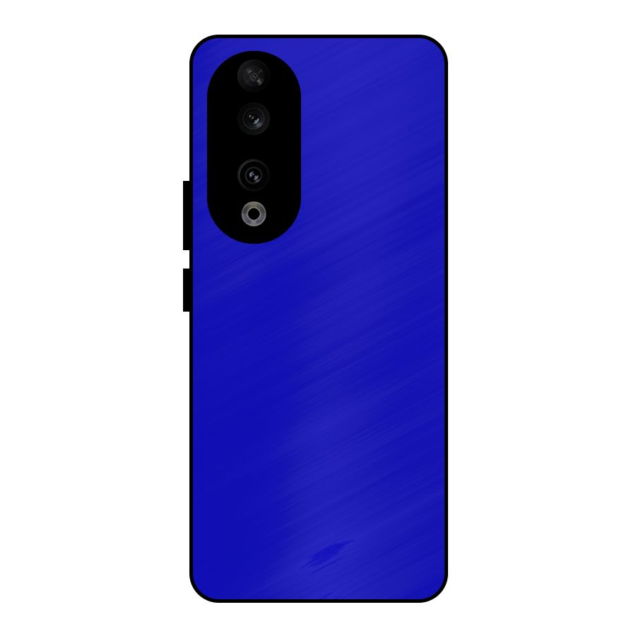 Cobalt Blue Metal Back Case for Honor 90