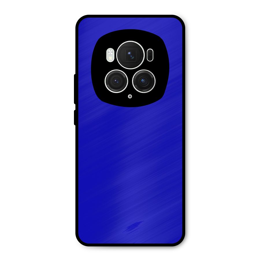 Cobalt Blue Metal Back Case for Honor Magic6 Pro