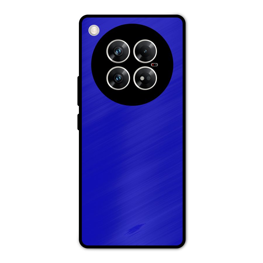 Cobalt Blue Metal Back Case for Infinix Zero 40 5G