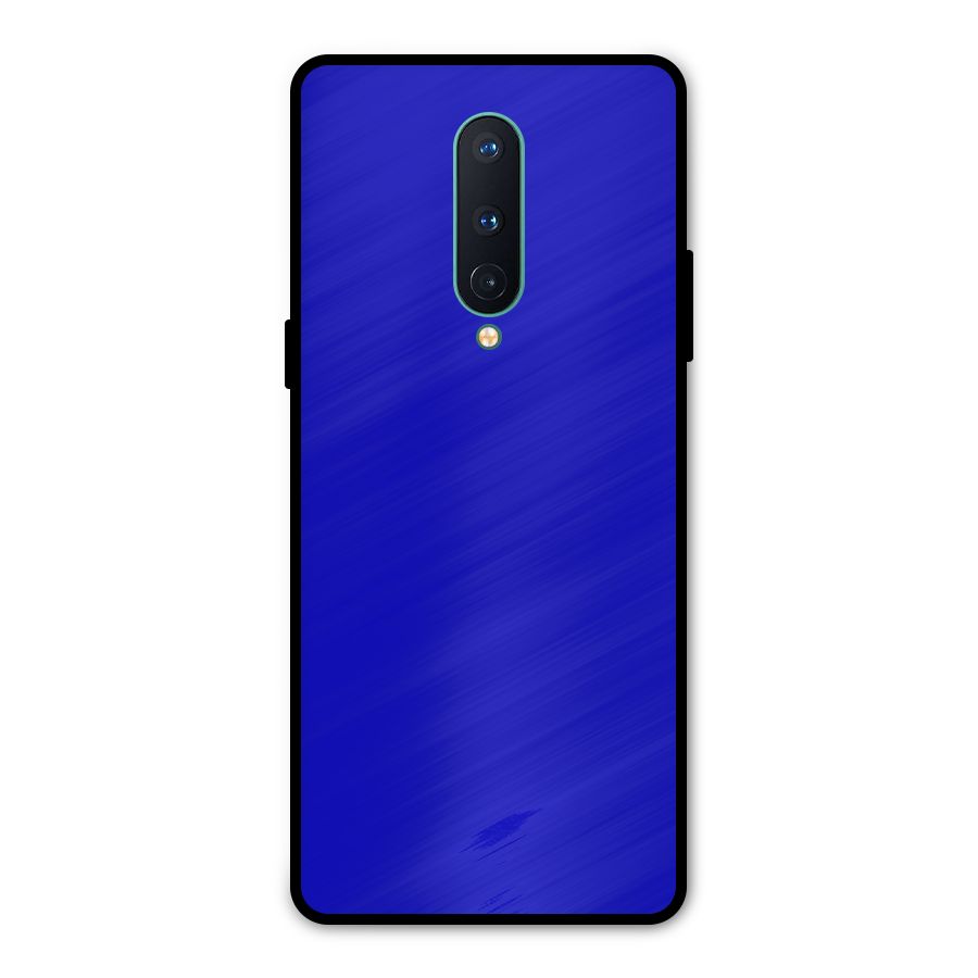 Cobalt Blue Metal Back Case for OnePlus 8