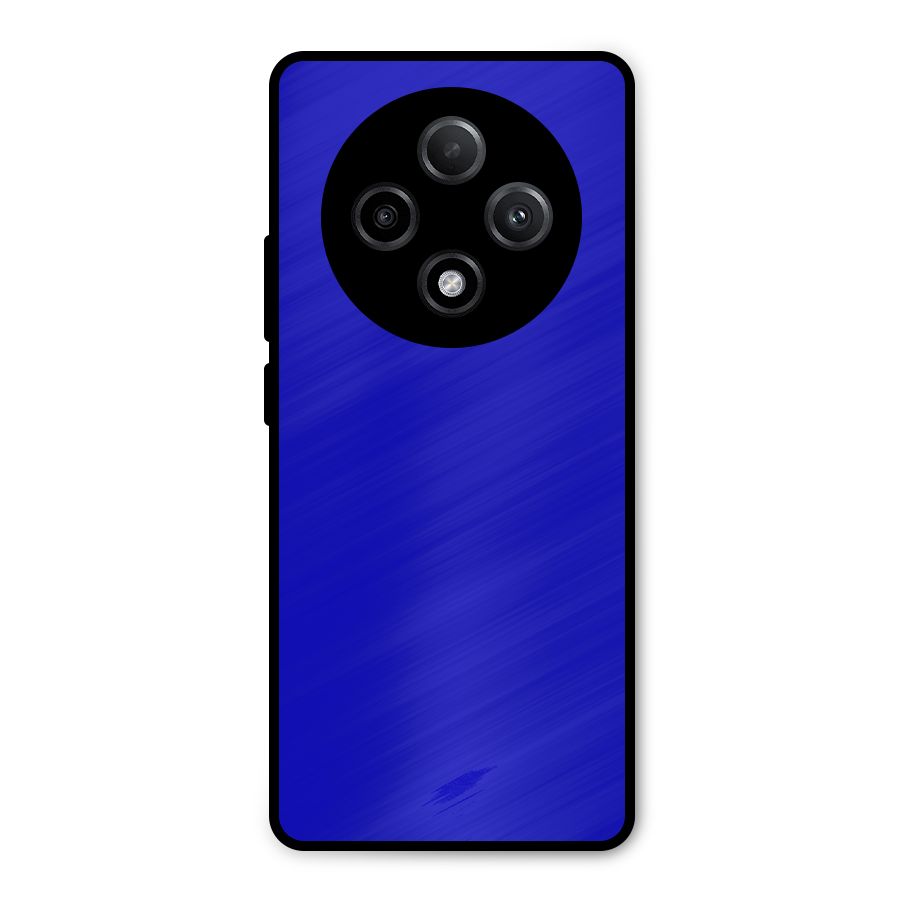 Cobalt Blue Metal Back Case for Oppo F27 Pro Plus