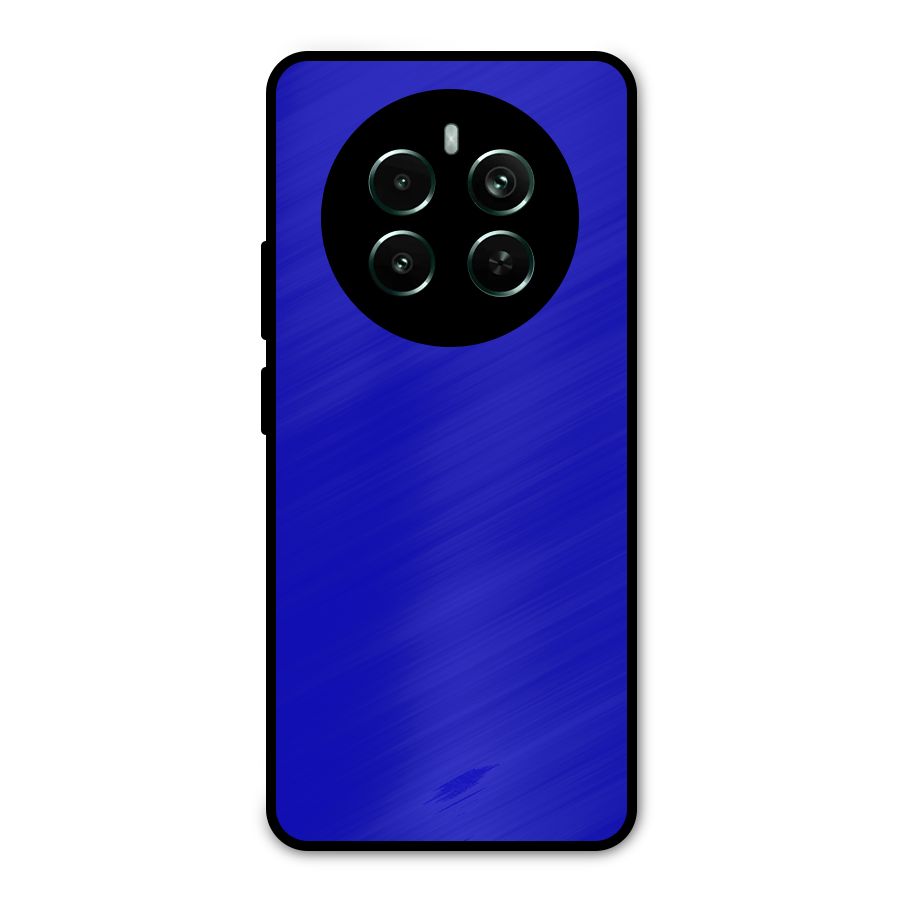 Cobalt Blue Metal Back Case for Realme 12 Pro Plus