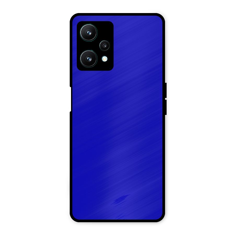 Cobalt Blue Metal Back Case for Realme 9 Pro 5G