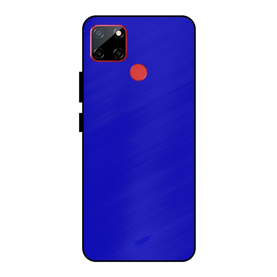 Cobalt Blue Metal Back Case for Realme C12