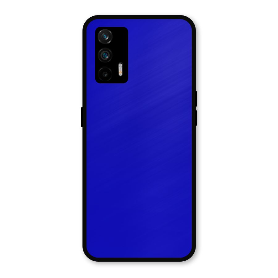 Cobalt Blue Metal Back Case for Realme GT 5G