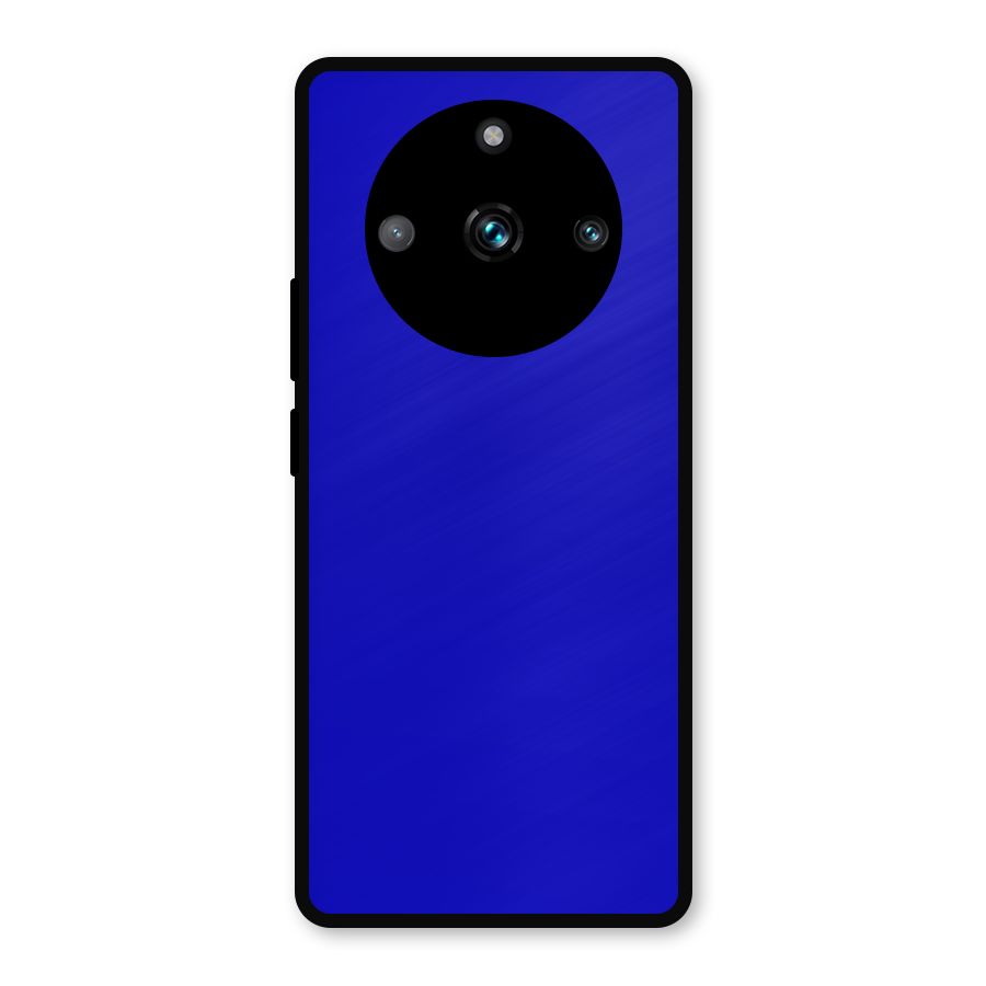 Cobalt Blue Metal Back Case for Realme Narzo 60 Pro