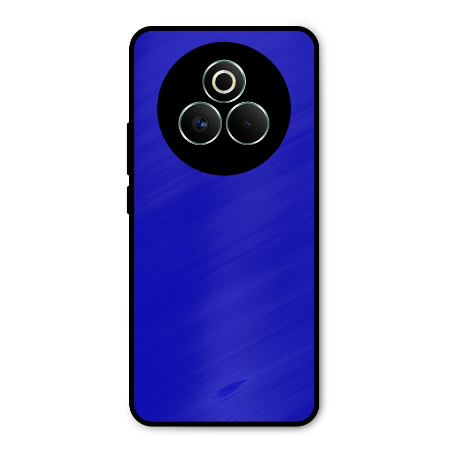 Cobalt Blue Metal Back Case for Realme P3 Pro