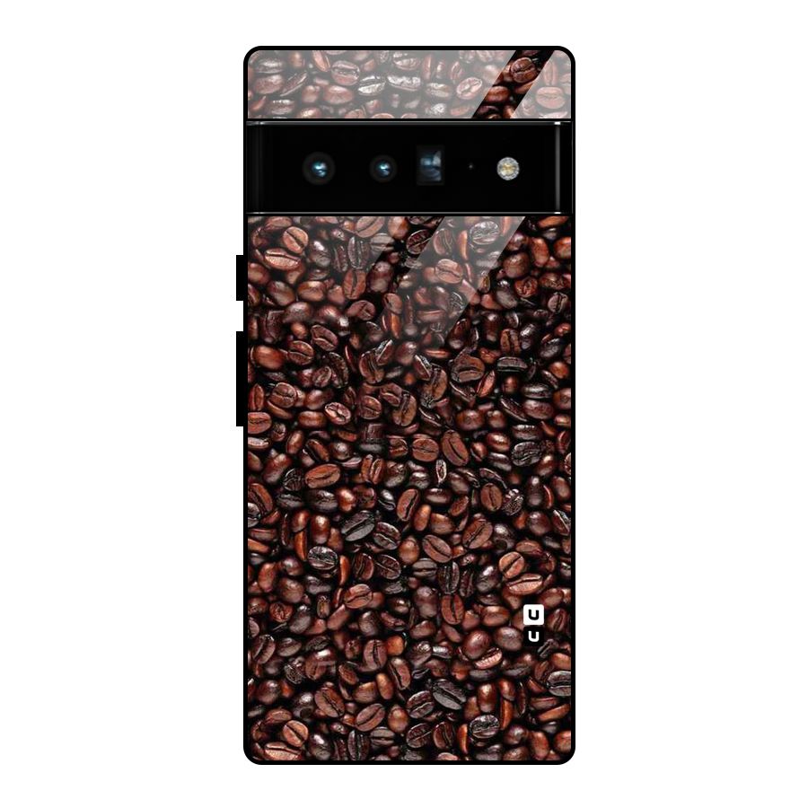 Cocoa Beans Glass Back Case for Google Pixel 6 Pro