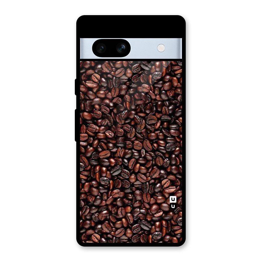 Cocoa Beans Glass Back Case for Google Pixel 7a