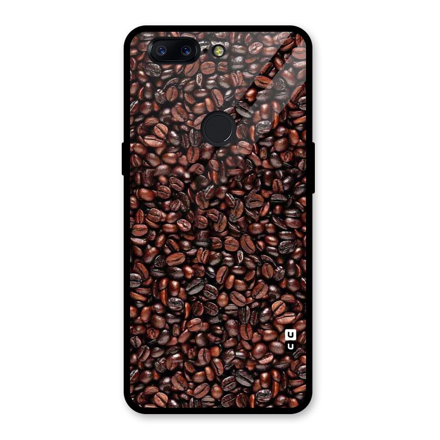 Cocoa Beans Glass Back Case for OnePlus 5T