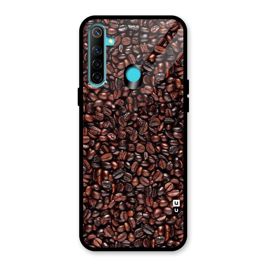 Cocoa Beans Glass Back Case for Realme 5