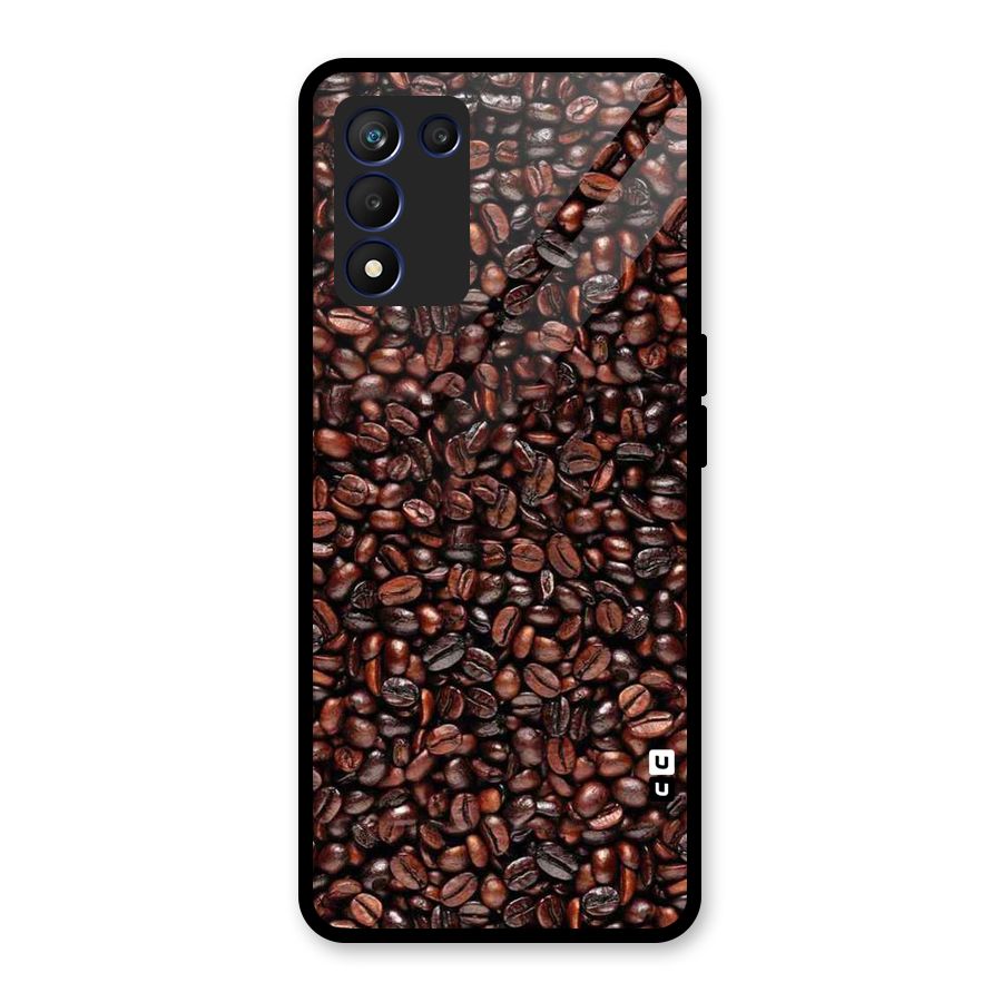 Cocoa Beans Glass Back Case for Realme 9 5G Speed