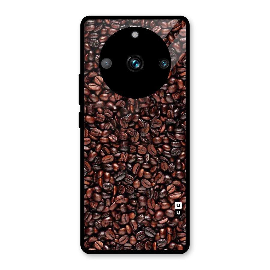 Cocoa Beans Glass Back Case for Realme Narzo 60 Pro