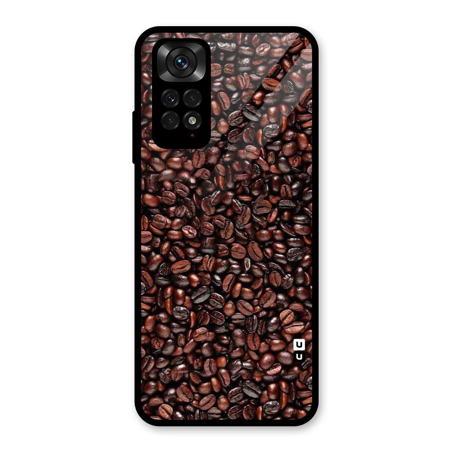 Cocoa Beans Glass Back Case for Redmi Note 11S
