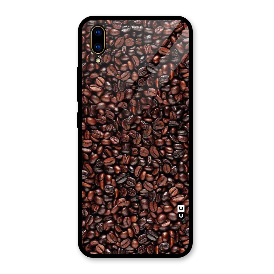 Cocoa Beans Glass Back Case for Vivo V11 Pro