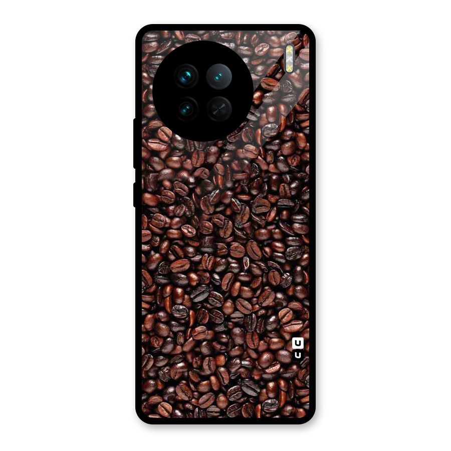 Cocoa Beans Glass Back Case for Vivo X90