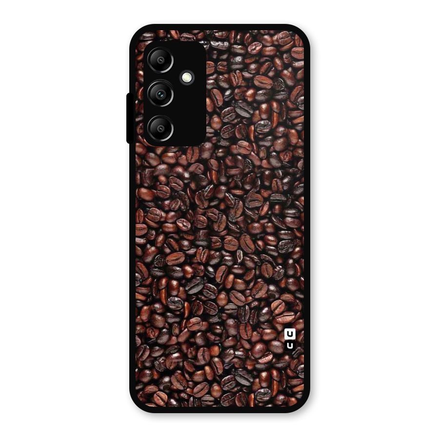 Cocoa Beans Metal Back Case for Galaxy A14 5G