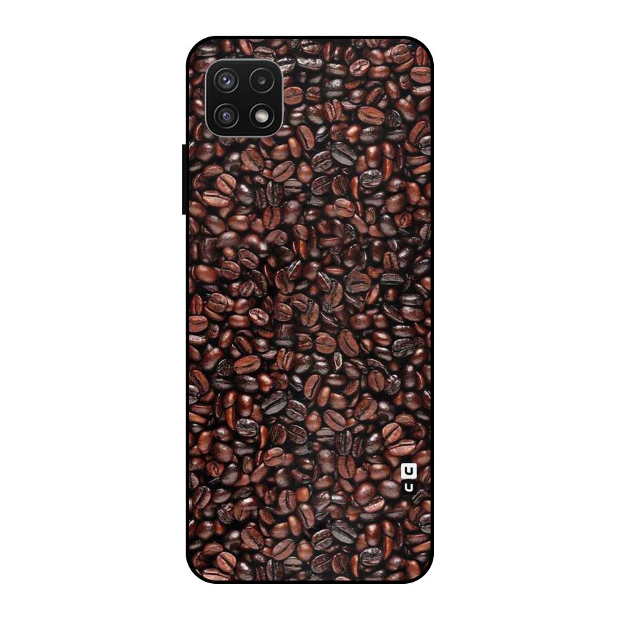 Cocoa Beans Metal Back Case for Galaxy A22 5G