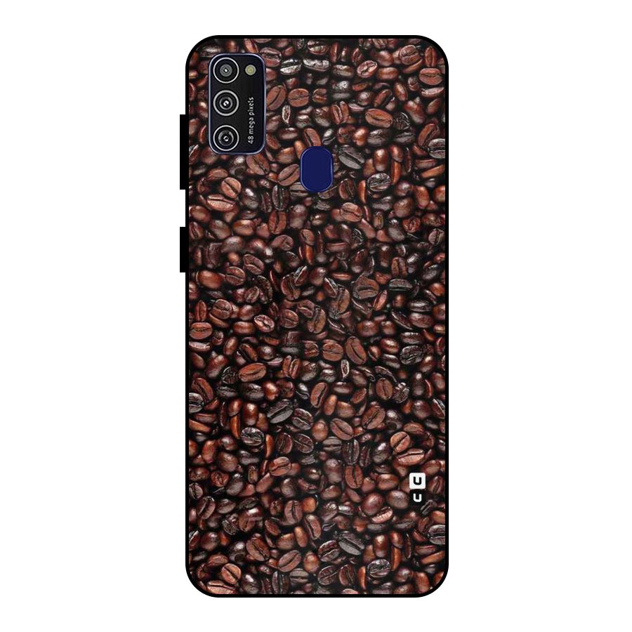 Cocoa Beans Metal Back Case for Galaxy M21