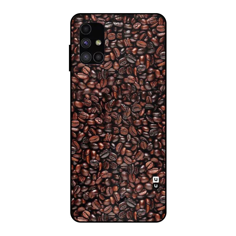 Cocoa Beans Metal Back Case for Galaxy M51
