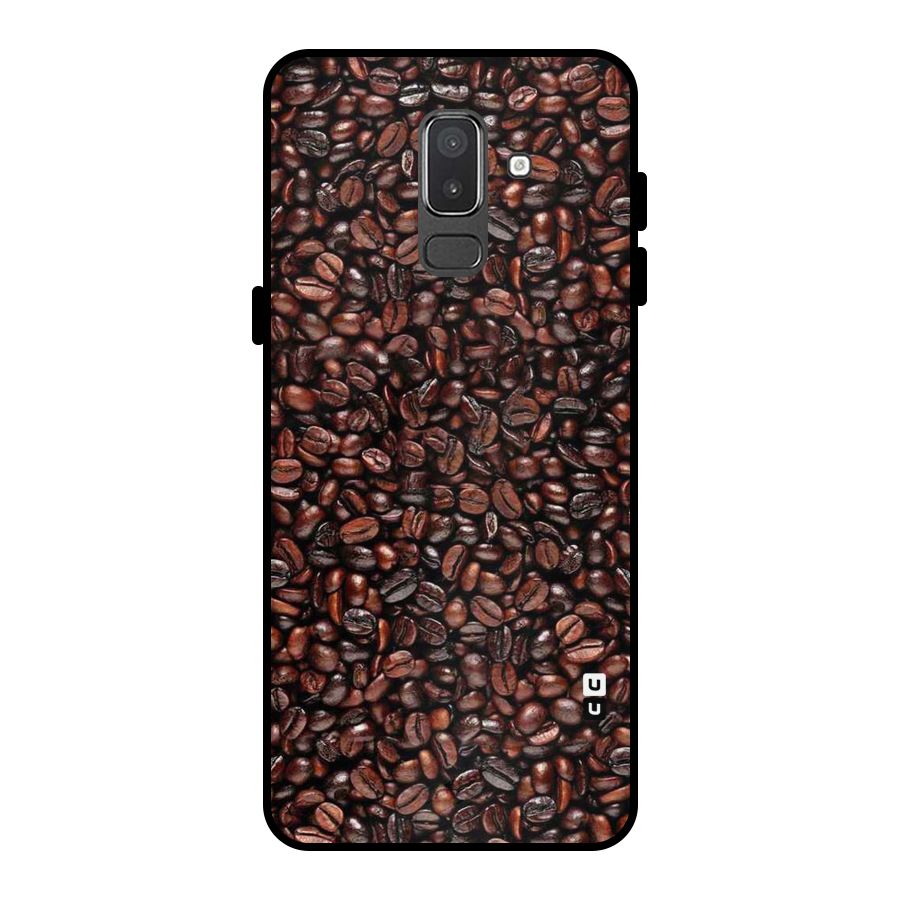 Cocoa Beans Metal Back Case for Galaxy On8 (2018)