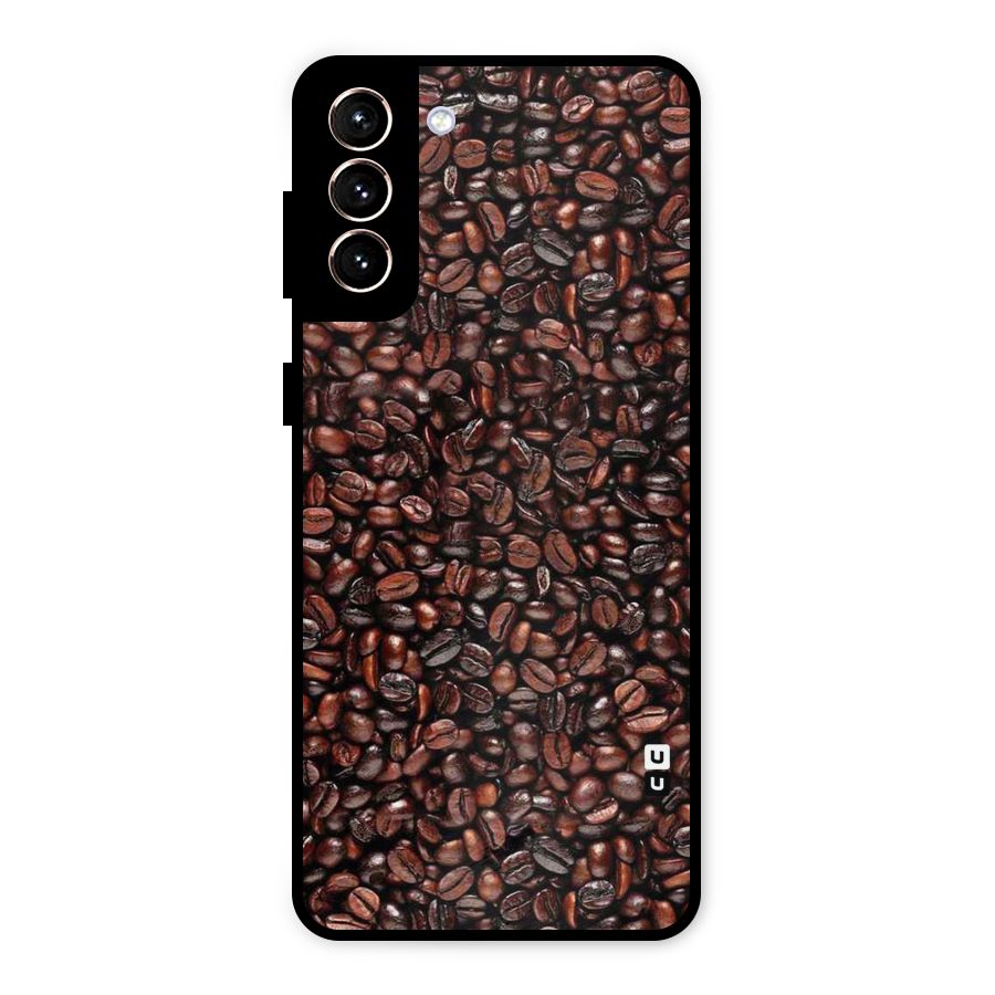 Cocoa Beans Metal Back Case for Galaxy S21 Plus