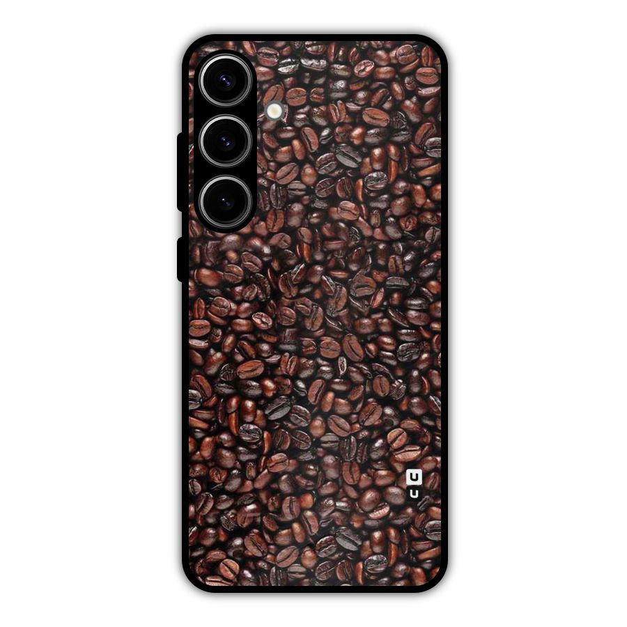Cocoa Beans Metal Back Case for Galaxy S24 Plus