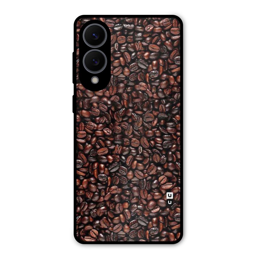 Cocoa Beans Metal Back Case for Galaxy S25 Edge