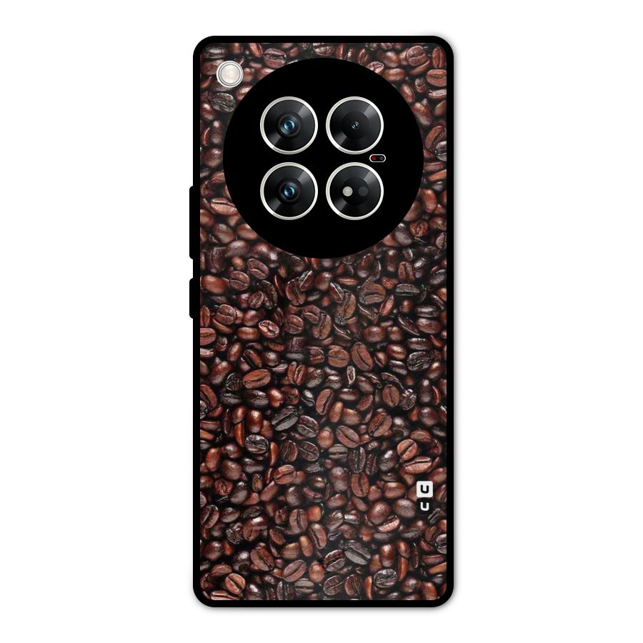 Cocoa Beans Metal Back Case for Infinix Zero 40 5G