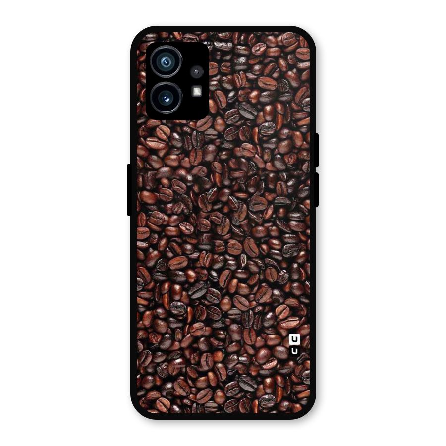Cocoa Beans Metal Back Case for Nothing Phone 1