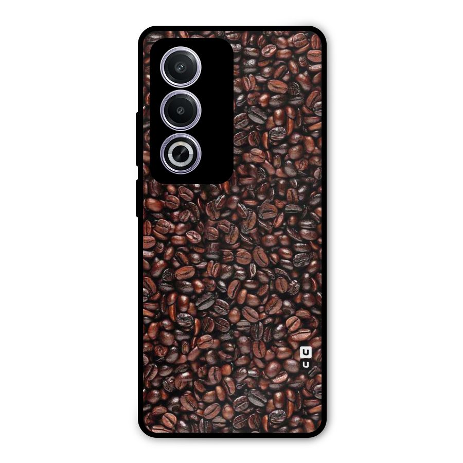 Cocoa Beans Metal Back Case for Oppo A3 Pro
