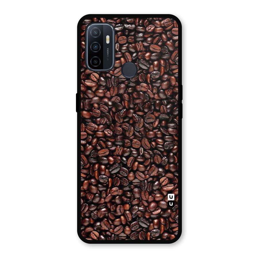Cocoa Beans Metal Back Case for Oppo A53